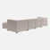 Canapé modulaire 6 pièces Luca