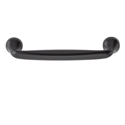 Poignée de tiroir Mason 4-1/4" d'entraxe, noir mat