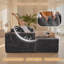 Canapé modulaire rembourré de 108 po avec chaise longue en L avec repose-pieds Cloud-426676584