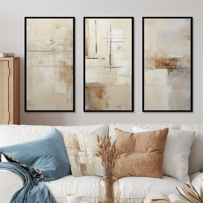 Minimalisme moderne scandinave zen art II - ensemble d'art mural moderne scandinave