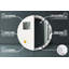 Huldar Glass Flat Wall Mirror