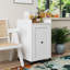 Armoire à collation coulissante avec roulettes, organisateur de garde-manger à plusieurs niveaux pour un rangement efficace et un accès facile.