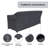 Neufer Outdoor Wicker Patio Sofa Cover