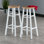 Tabourets de comptoir 2 pièces Cherlin