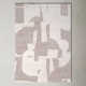 Handmade Abstract Taupe/ Cream Area Rug (10'X14')