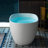  WOODBRIDGE 63" L x 28-3/8" W Luxury Contemporary Solid Surface Stone Resin Freestanding Bathtub-116445085