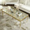 Chalanda Glass Top Coffee Table