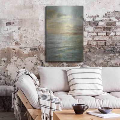 «Serene Sea III» par Danhui Nai, art mural en métal