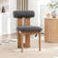 Chaise rembourrée en bois massif Morral-87674725