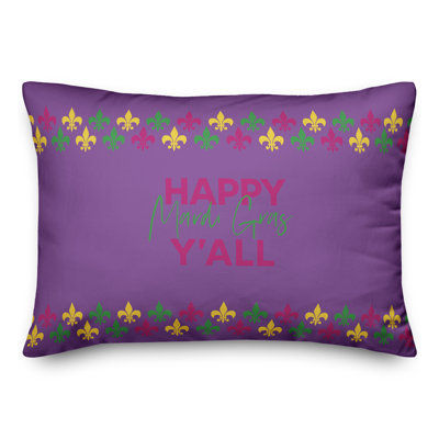 Coussin Happy Mardi Gras 4