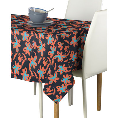 Mcbryde Outlined Flowers Milliken Signature Tablecloth