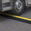 Rampe de protection de câble, capacité de 22 000 lb / essieu, housse de câble en caoutchouc robuste à 2 canaux, canal 2,2 x 2 po, ralentisseur de circulation avec couvercle supérieur rabattable, pour l'intérieur et l'extérieur