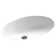 Swan 16'' Swanstone Oval Bathroom Sink with Overflow