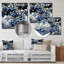 «Winter Berry Blueberry Grove II» - fruits, art mural en métal-802635913