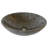 Novatto 17'' Black Marble Circular Bathroom Sink-95973786