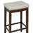 Bartonville Counter & Bar Solid Wood Backless Stool with Upholstered Seat-97594637-111051092