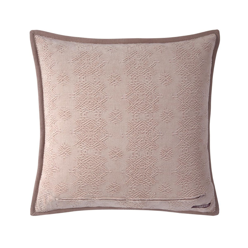 SYRACUSE Pillow Cover & Insert, Tan, Square 22"