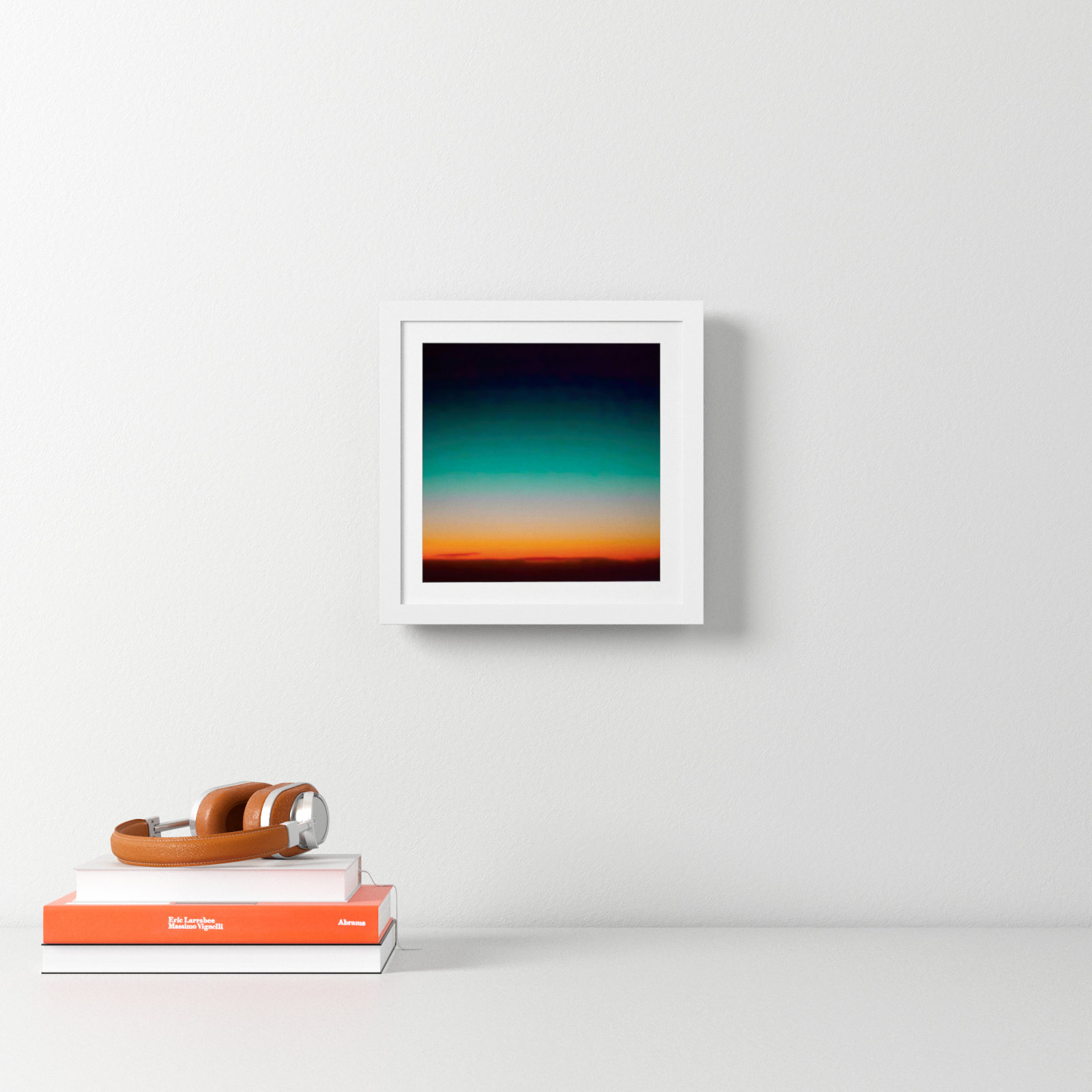 Sunrise Flying by Caroline Mint, White, 12.25" H x 12.25" W x 0.88" D