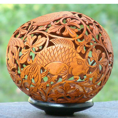 Sculpture de poisson Konuchezny
