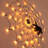Electric Lighted Spider Web And Spider