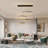 Stoudt 4 Rings Dimmable LED Tiered Chandelier