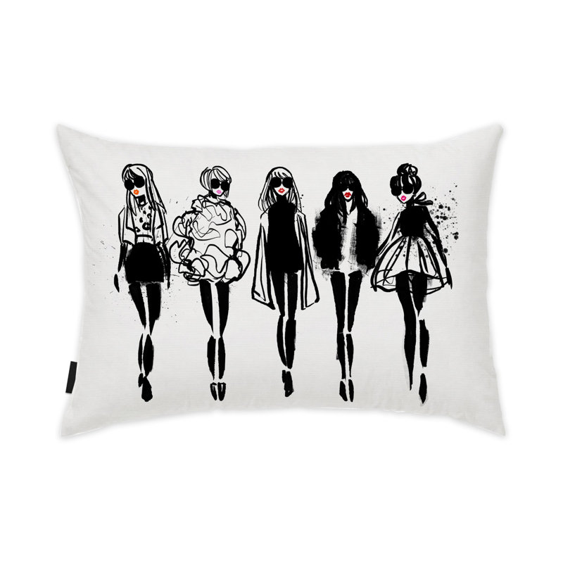 Housse et insert de coussin rectangulaire Runway