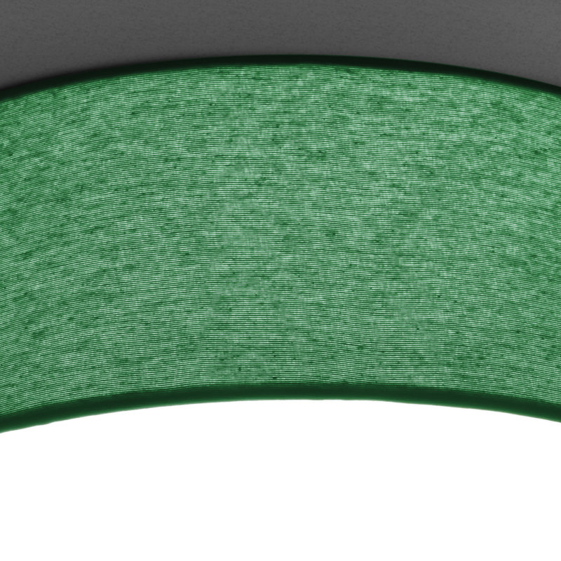 Parvin Flush Mount, Dark Green