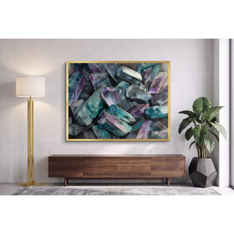 Crystal Fusion, 53" H x 40" W