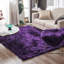Plush Faux Sheepskin Grape Shag Area Rug-87376701