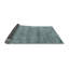 Tapis de zone bleu acier contemporain-754270845