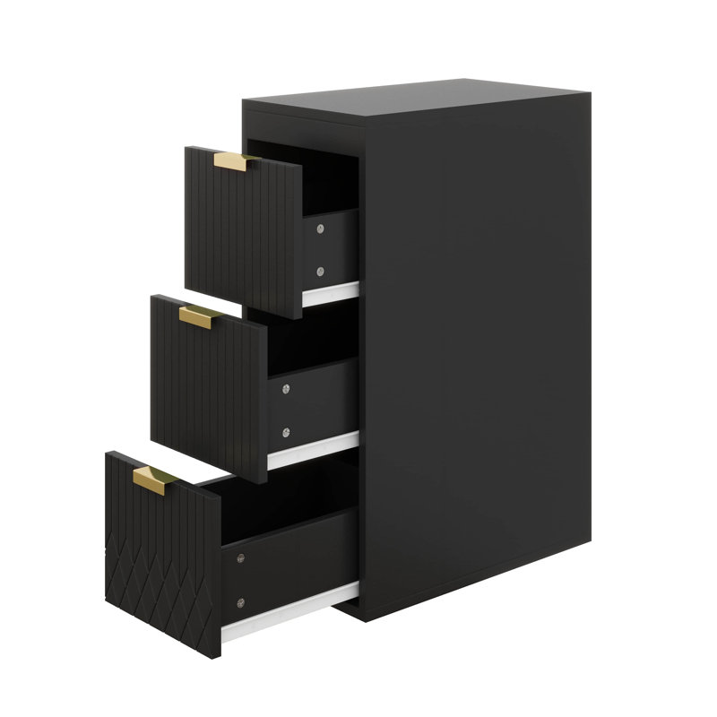 Armoire flottante de 24 po avec armoire latérale, meuble-lavabo rectangulaire, lavabo mural en céramique avec trou pour robinet