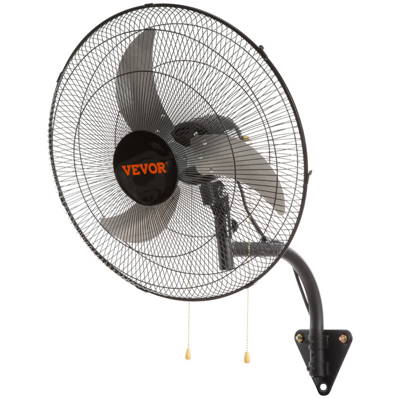 VEVOR 27.2'' Oscillating Wall Mounted Fan Fan