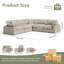 Canapé modulaire surdimensionné Cloud-1205836736
