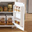 Îlot de cuisine 74,8 po avec table extensible et prise de courant