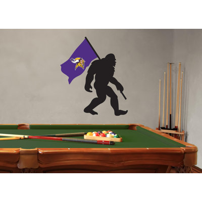 Minnesota Vikings Big Foot Wall Decal