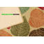 Tapis beige antidérapants à feuilles florales lavables à la machine-1132556907