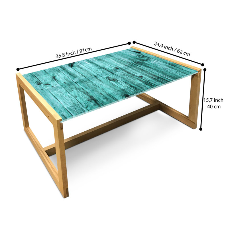 Jakeel Sled Coffee Table, 90cm H x 62cm W x 40cm D