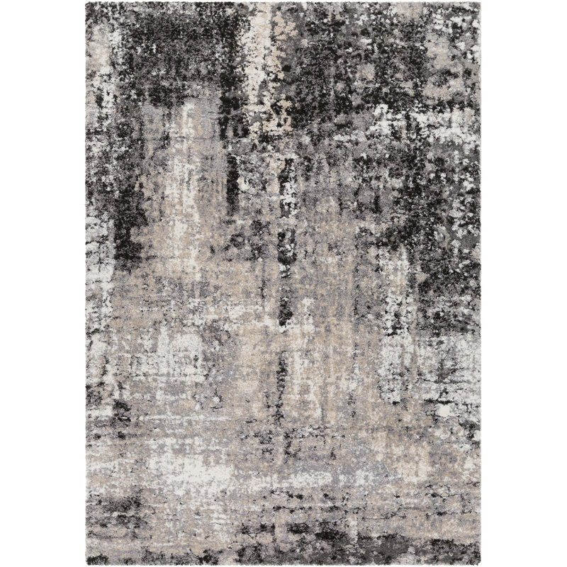 Babbie Abstract Indoor Rug, Rectangle 5'3" x 7'3"