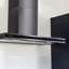 Russell Hobbs Rhgch903ds Midnight Collection 90cm T-shaped Chimney Cooker Hood
