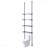 Over the Toilet Storage 4-Tier Bathroom Shelf Rack Space Saver Organizer