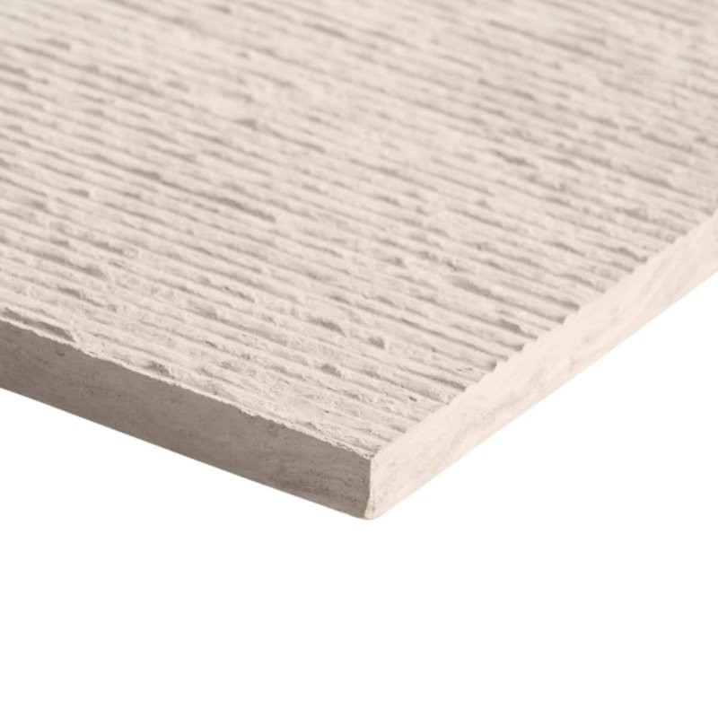 Rakestone 12x24 3D Honed Limestone Stone Tile, Comb Textured, Porto Beige, Limestone