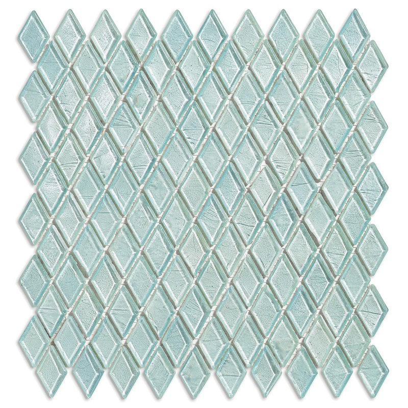 Nassak 7/8" x 1-5/8" Diamond Glass Mosaic