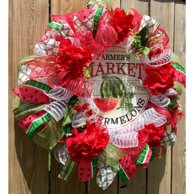 Aylynn Handcrafted Faux Hydrangea 20'' Wreath
