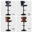 Tabourets de bar pivotants avec dossier Olivetti-1882189550-1882189547-1891964749