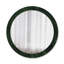 Huldar Glass Flat Wall Mirror
