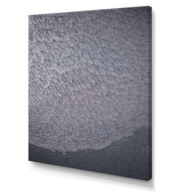Reproduction d'art sur toile moderne de luxe monochrome gris fluo, H 12 po x l 20 po x P 1 po, Toile tendue