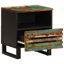 40cm W Steel Bedside Table-101281016