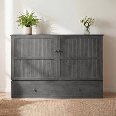 Queen Murphy Bed With Tri-fold Mattress
