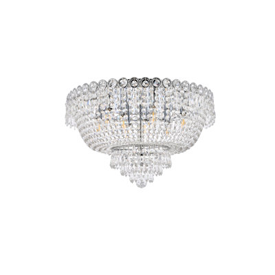 Stoltz Crystal Flush Mount