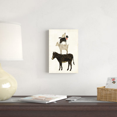 "Barnyard Buds VI" par Victoria Borges, reproduction d'art sur toile